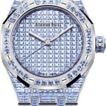 Audemars Piguet Royal Oak Selfwinding Tanzanite 37mm “50th Anniversary” White Gold Blue Violet Dial | 15554BC.TF.1274BC.01