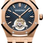 Audemars Piguet Royal Oak Tourbillon 41mm Extra-Thin Rose Gold Blue Dial | 26522OR.OO.1220OR.01