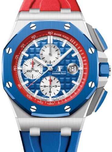 Audemars Piguet Royal Oak Offshore Selfwinding Chronograph “Ukraine Flag” Stainless Steel Blue/Yellow Dial | 26400SO.OO.A057CA.01