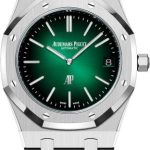 Audemars Piguet Royal Oak Jumbo Extra-Thin 39mm “50th Anniversary” Platinum Green Dial | 16202PT.OO.1240PT.01