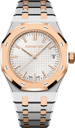 Audemars Piguet Royal Oak Selfwinding “50th Anniversary” Rose Gold/Stainless Steel 37mm Silver Dial | 15550SR.OO.1356SR.01
