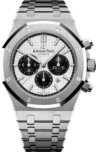 Audemars Piguet Royal Oak “Panda” Chronograph Steel 41mm Silver White Index Steel Bracelet | 26331ST.OO.1220ST.03