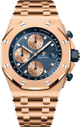 Audemars Piguet Royal Oak Offshore Selfwinding Chronograph “The Beast” Rose Gold 42mm Blue Dial | 26238OR.OO.2000OR.01