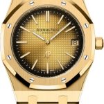Audemars Piguet Royal Oak Jumbo Extra-Thin “50th Anniversary” Yellow Gold Smoked Yellow Dial 39mm | 16202BA.OO.1240BA.01