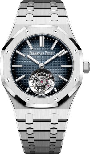 Audemars Piguet Royal Oak Flying Tourbillion “50th Anniversary” Stainless Steel 41mm Blue Dial | 26730ST.OO.1320ST.01