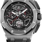 Audemars Piguet Royal Oak Offshore 43mm Flying Tourbillon Chronograph Titanium Openworked | 26622TI.GG.D002CA.01