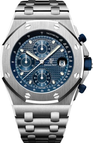 Audemars Piguet Royal Oak “The Beast” Offshore Chronograph Stainless Steel 42mm Blue Dial | 26237ST.OO.1000ST.01