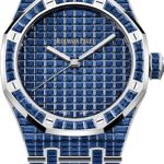 Audemars Piguet Royal Oak Selfwinding Blue Sapphire 41mm “50th Anniversary” White Gold Blue Dial | 15514BC.SS.1284BC.01