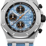Audemars Piguet Offshore 42mm Chronograph Steel Ice Blue “Tiffany” Dial | 26238ST.OO.A340CA.01