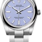 Rolex Oyster Perpetual 34 Lavender Dial Oyster Bracelet – 124200