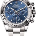 Rolex Cosmograph Daytona 40mm White Gold Bright Blue Dial Oyster Bracelet – 126509