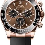 Rolex Cosmograph Daytona 40mm Everose Gold Chocolate Black Dial Cerachrom Bezel Oysterflex Bracelet – 126515LN