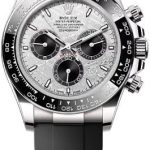 Rolex Cosmograph Daytona 40mm White Gold Meteorite Black Dial Cerachrom Bezel Oysterflex Bracelet – 126519LN