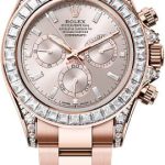 Rolex Cosmograph Daytona 40mm Sundust Diamond-Set Dial Oyster Bracelet Diamond-Set Bezel – 126595TBR | 2024 Model