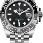 Rolex GMT-Master II 40mm Black Dial Cerachrom Bezel Jubilee Bracelet – 126710GRNR | 2024 Model