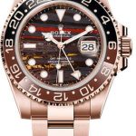 Rolex GMT-Master II 40mm Everose Gold Tiger Iron Dial Cerachrom Bezel Oyster Bracelet – 126715CHNR
