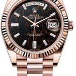 Rolex Day-Date 40 40mm Eisenkiesel Diamond Set Dial Fluted Bezel President Bracelet – 228235 | 2024 Model