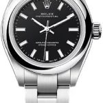 Rolex Oyster Perpetual 28 Black Dial Oyster bracelet – 276200