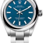 Rolex Oyster Perpetual 28 Blue Dial Oyster bracelet – 276200