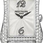 Patek Philippe Gondolo Serata Quartz White Gold Diamond Bezel Mother of Pearl Dial | 4972/1G-001