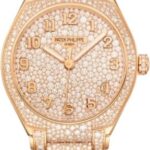 Patek Philippe Twenty~4 Automatic Rose Gold Diamond Paved Dial & Bracelet | 7300/1450R-001