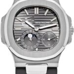 Patek Philippe Nautilus Moon Phases White Gold Slate Gray Dial | 5712G-001
