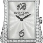 Patek Philippe Gondolo 40 mm Serata Guilloched White Gold White Mother of Pearl Arabic Dial – 4972G-001
