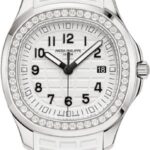 Patek Philippe Aquanaut Ladies Luce Stainless Steel White Dial Diamond Bezel – 5267/200A-010