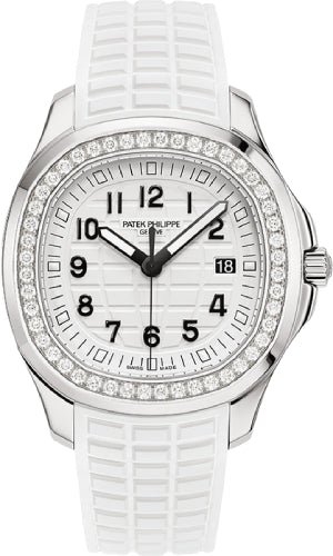 Patek Philippe Aquanaut Ladies Luce Stainless Steel White Dial Diamond Bezel – 5267/200A-010