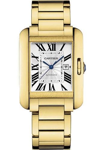 Cartier Tank Anglaise Watch – Medium Yellow Gold Case – W5310015