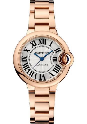 Cartier Ballon Bleu de Cartier Watch – 33 mm Pink Gold Case – W6920096