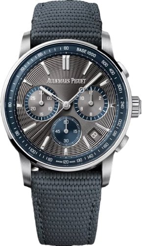 Audemars Piguet Code 11.59 Selfwinding Chronograph 41 mm Grey embossed dial – 26393ST.OO.A009KB.01