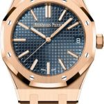 Audemars Piguet Royal Oak 41mm Selfwinding “50th Anniversary” Rose Gold Blue Dial – 15510OR.OO.1320OR.01