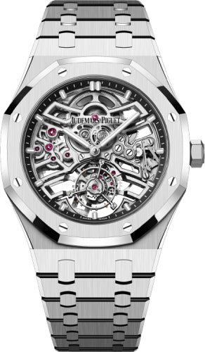 Audemars Piguet Royal Oak 41mm Flying Tourbillon Overworked “50th Anniversary” Stainless Steel Skeleton Dial – 26735ST.OO.1320ST.01