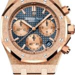 Audemars Piguet Royal Oak 41mm Frosted Gold Chronograph Blue Dial – 26239OR.GG.1224OR.01