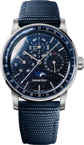 Audemars Piguet Code 11.59 Perpetual Calendar White Gold Blue Aventurine Dial 41mm – 26394BC.OO.D027KB.01