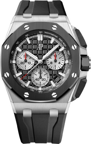 Audemars Piguet Royal Oak Offshore 43mm Chronograph Stainless Steel Ceramic Black Dial – 26420SO.OO.A002CA.01