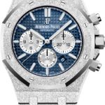 Audemars Piguet Royal Oak 41mm Frosted Gold Chronograph Blue Dial – 26331BC.GG.1224BC.02