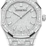 Audemars Piguet Royal Oak 34mm Self Winding White Gold Diamond Dial – 77452BC.ZZ.1365BC.01