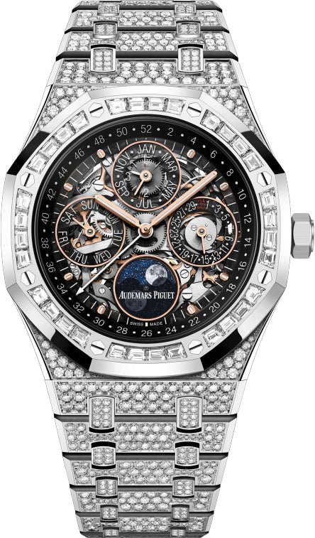 Audemars Piguet Royal Oak 41mm Perpetual Calendar White Gold/Damonds – 26625BC.ZZ.1223BC.02