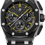 Audemars Piguet Royal Oak Offshore 43mm Chronograph “End of Days” Ceramic Black Yellow Dial – 26420CE.OO.A005VE.01