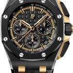 Audemars Piguet Royal Oak Offshore 43mm Chronograph Ceramic Yellow Gold Links Black Dial – 26420CE.OO.A127CR.01
