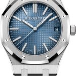 Audemars Piguet Royal Oak 41mm White Gold Smoked Blue Dial Watch – 15510BC.OO.1320BC.02