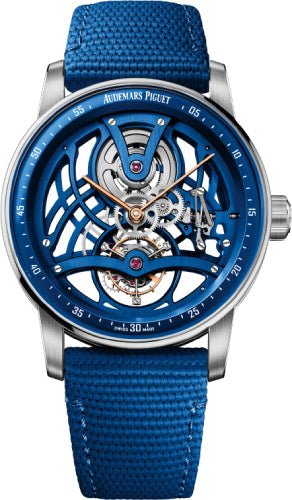 Audemars Piguet Code 11.59 Tourbillon 41mm Openworked White Gold/Ceramic Blue Dial – 26600NB.OO.D346KB.01