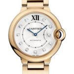 Cartier Ballon Bleu de Cartier Watch – Medium Pink Gold Case – Diamond Dial – WE902026