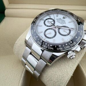 Rolex Daytona “Panda” 40mm – Stainless Steel, White Dial